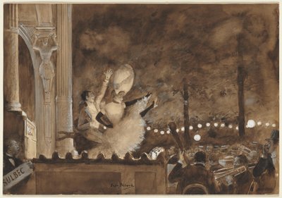 Valmy e Léa, c. 1885-1895 da Jean Beraud