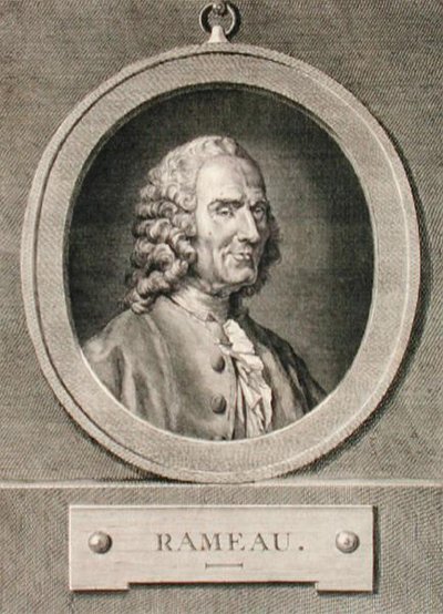 Ritratto di Jean Philippe Rameau, inciso da Benoist da Jean Bernard (after) Restout