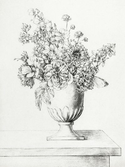 Fiori in un vaso da Jean Bernard