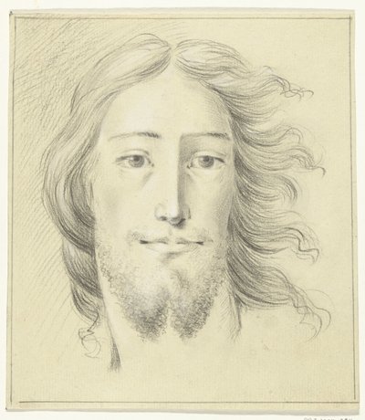 Testa di un uomo (Cristo?) da Jean Bernard
