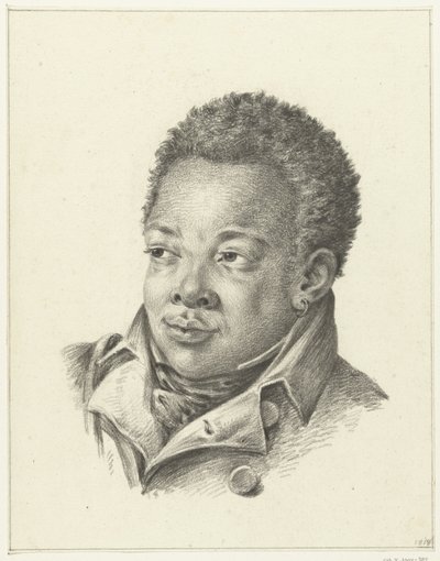 Ritratto di un uomo nero da Jean Bernard