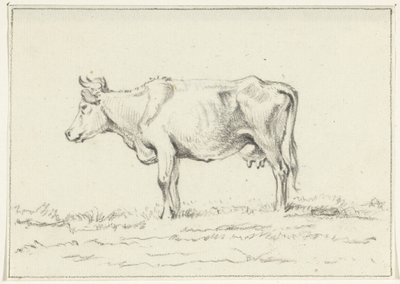 Mucca in piedi, verso sinistra da Jean Bernard