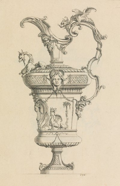 Nouveau Livre de Vases, 1716 o dopo da Jean Bernard Toro