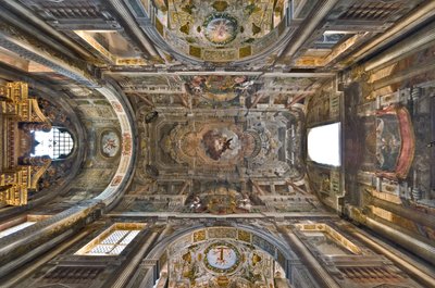 Apoteosi di San Francesco, Chiesa di San Francesco, Sassuolo, Italia da Jean Boulanger