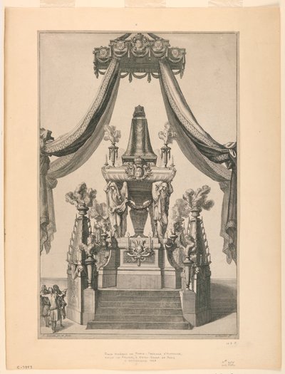 Catafalco di Maria Teresa d