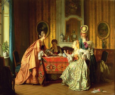 Una mano gentile, 1873 da Jean Carolus