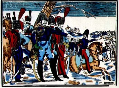 La Ritirata dalla Russia da Jean Charles (after) Pellerin