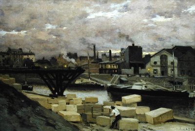 I moli, c.1885-90 da Jean Charles Cazin