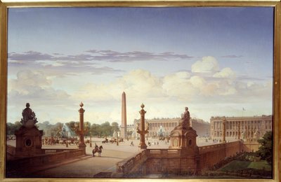 La Place de la Concorde vista dalla terrazza sul lungomare da Jean Charles Geslin
