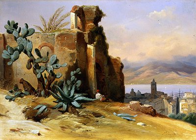 Messina, c.1835 da Jean Charles Joseph Rémond