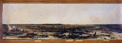 Campagna di Russia: Panorama della Battaglia di Mosca il 7/09/1812 da Jean Charles Langlois