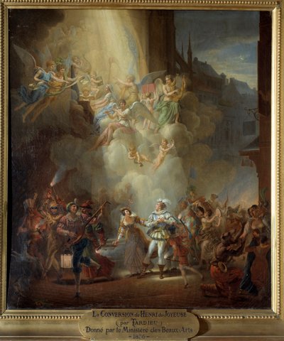 La conversione di Enrico di Joyeuse (1567-1608) da Jean Charles Tardieu