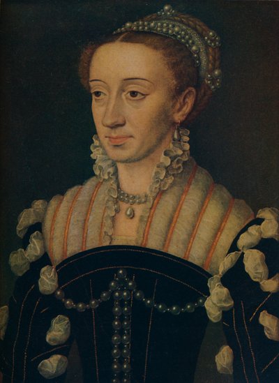 Margherita di Navarra, c1563 da Jean Clouet
