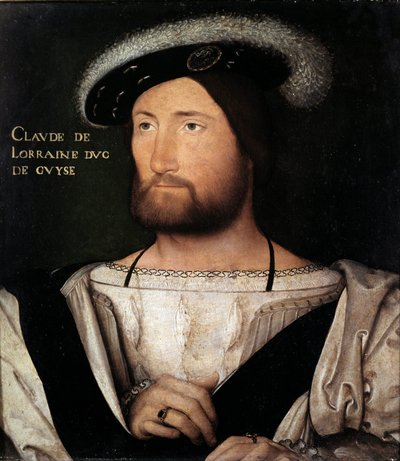 Ritratto di Claude de Lorraine, Duca di Guisa da Jean Clouet