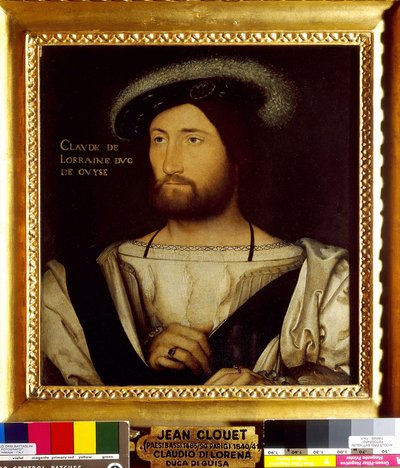 Ritratto di Claude de Lorraine, primo duca di Guisa da Jean Clouet