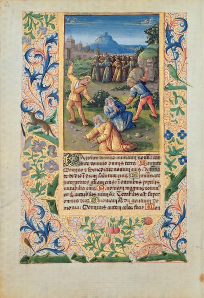 La lapidazione di Santo Stefano, dal 