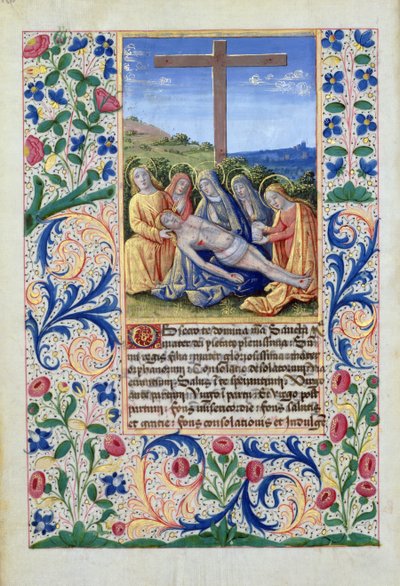 Il Compianto, dal Libro d