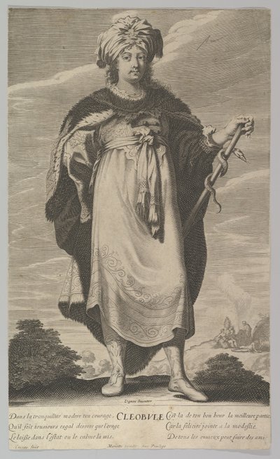 Cleobulo, ca. 1639-40 da Jean Couvay