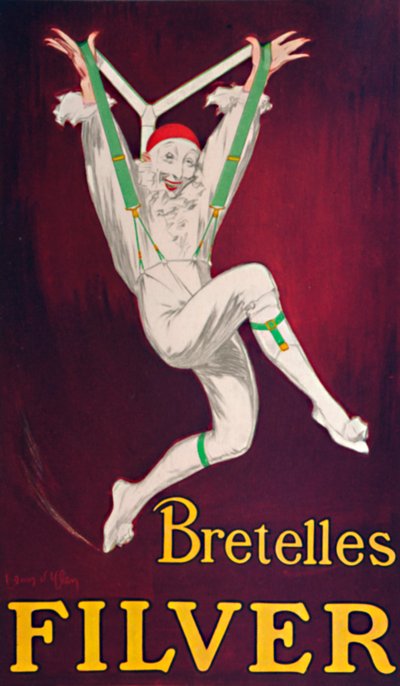 Bretelles Filver - Poster francese da Jean D