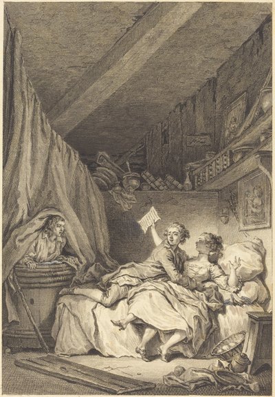 Il Calzolaio da Jean Dambrun after Jean Honoré Fragonard