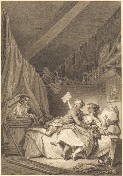 Il calzolaio da Jean Dambrun after Jean Honoré Fragonard
