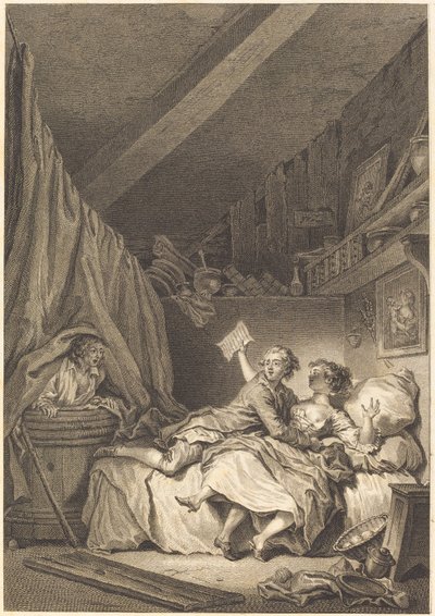 Il calzolaio da Jean Dambrun after Jean Honoré Fragonard