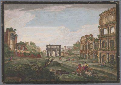 Veduta delle rovine dell