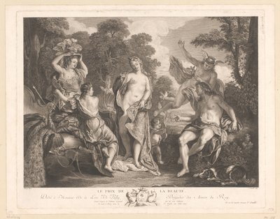 Giudizio di Paride da Jean Daullé