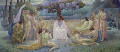 La Scuola di Platone da Jean Delville