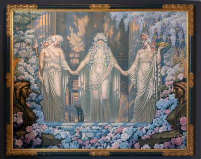 Le donne di Eleusi da Jean Delville