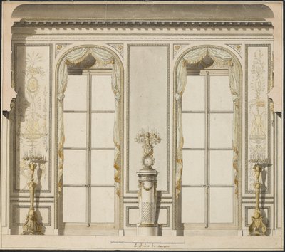 Progetto architettonico per la Grande Galerie dell