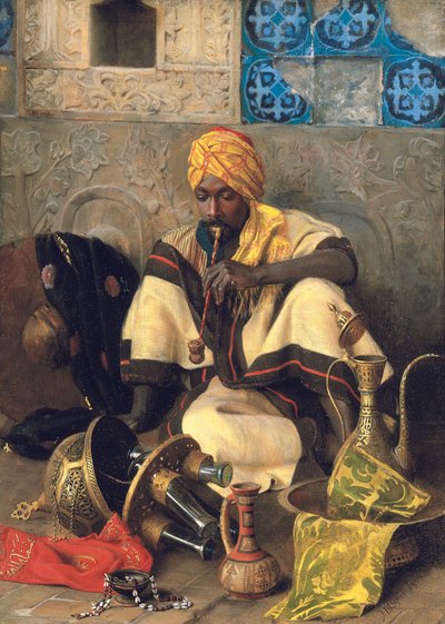 Il fumatore arabo da Jean Discart