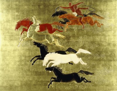 La Conquista del Cavallo, c.1934 da Jean Dunand