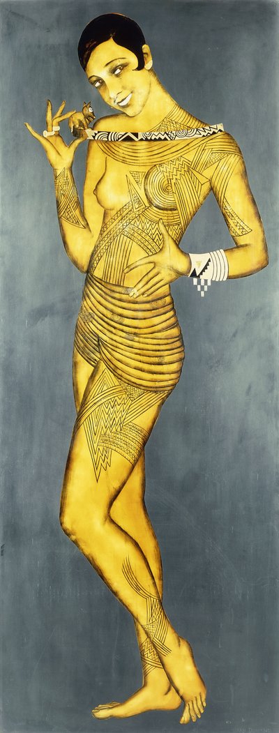 Josephine Baker, c.1927 da Jean Dunand