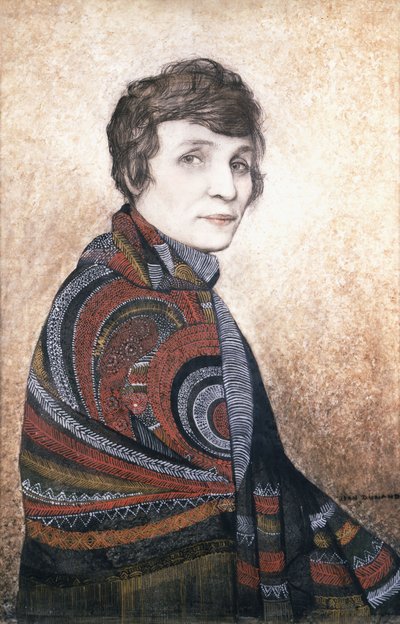 Ritratto di Louise Boulanger da Jean Dunand