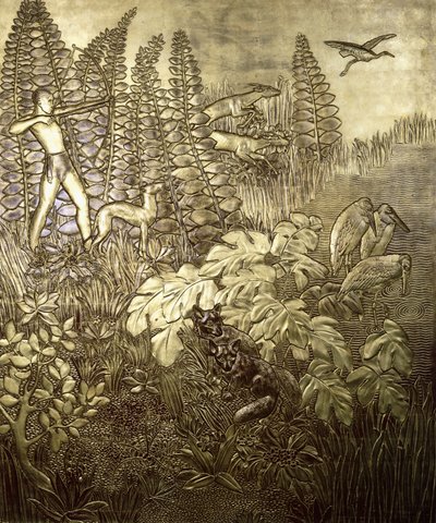 La Caccia, c. 1934 da Jean Dunand
