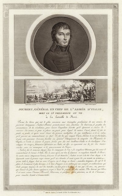 Ritratto di Barthelemy Catherine Joubert da Jean Duplessi Bertaux
