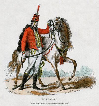 Un ussaro da Jean Duplessis Bertaux