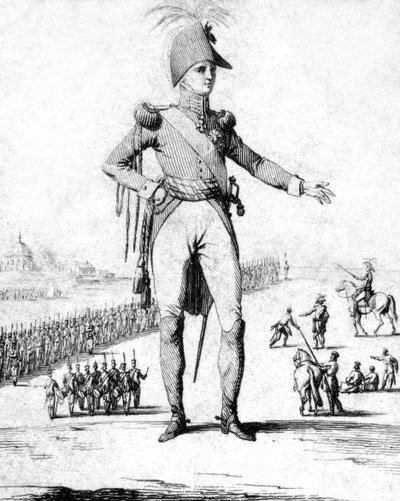 Alessandro I di Russia, imperatore di Russia, inizio XIX secolo da Jean Duplessis Bertaux