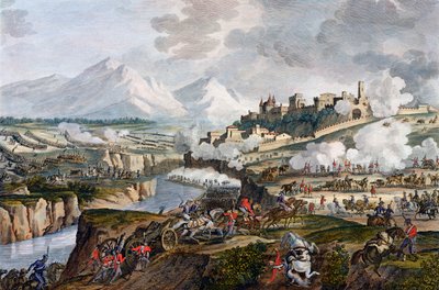 La battaglia di Rovereto, Italia, 18 Fruttidoro, Anno 4 Settembre 1796 da Jean Duplessis Bertaux