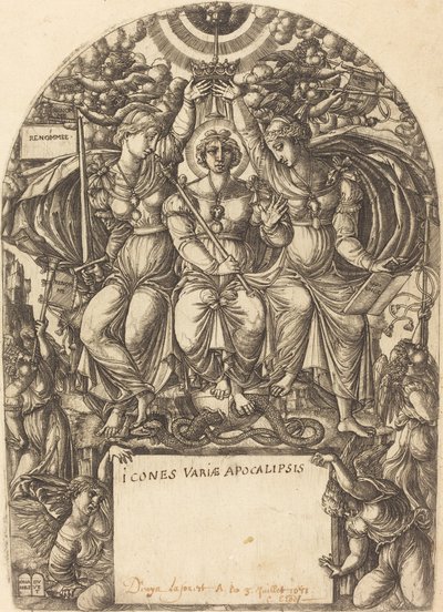 La Maestà Reale da Jean Duvet