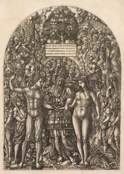 Matrimonio di Adamo ed Eva, 1555 da Jean Duvet