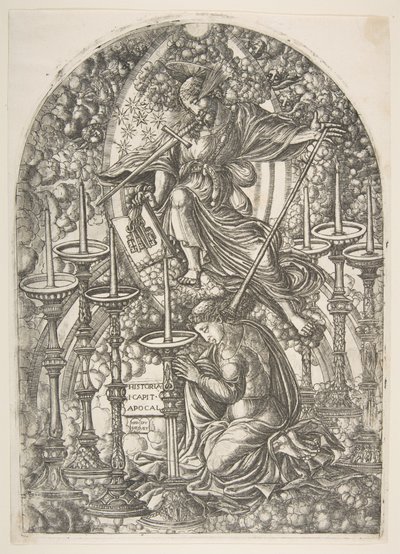 San Giovanni vede sette candelabri d