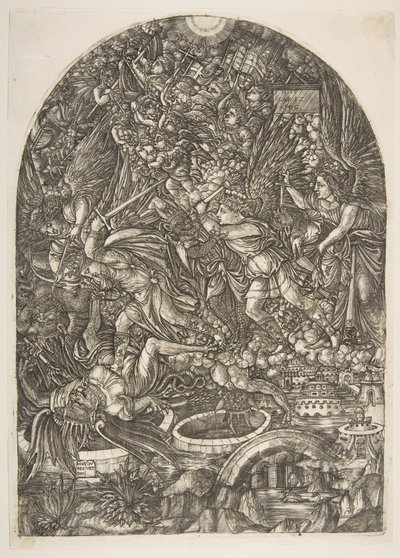 San Michele e il Drago, dall