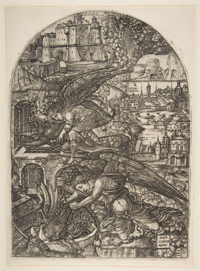 Satana legato per mille anni, dall