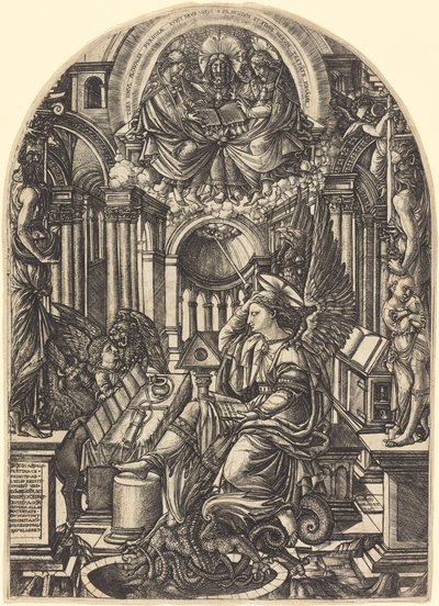 La rivelazione di San Giovanni Evangelista da Jean Duvet