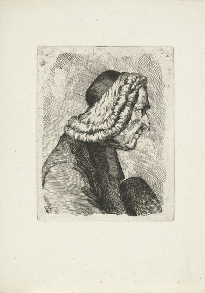 Ritratto di Francois-Philippe Mesenguy da Jean Duvivier (attributed to)