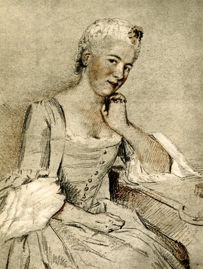 Jeanne Natoire da Jean Étienne Liotard