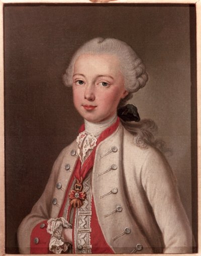 Leopoldo II (1747-92) Imperatore del Sacro Romano Impero e Granduca di Toscana, 1762 da Jean Étienne Liotard