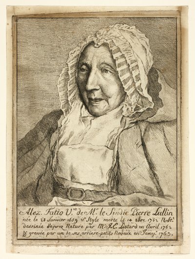 Madame Pierre Lullin-Fatio da Jean Étienne Liotard